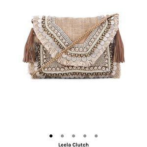 Embellished clutch. Excellent condition. Originally from revolve.
